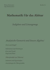 Produktbild: Mathematik f&uuml;r das Abitur