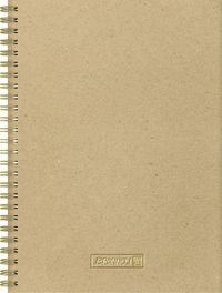 Produktbild: Brunnen Notizbuch Wire-O A5 dotted caramel