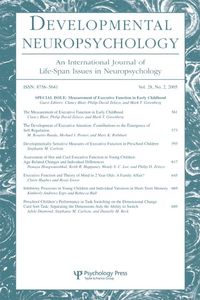 Produktbild: Measurement of Executive Function in Early Childhood