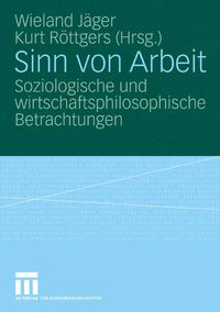 Produktbild: Sinn von Arbeit