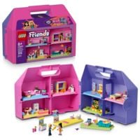 Produktbild: LEGO Friends 42697 Kreativer Puppenhauskoffer, Bauset, Tragbares Puppenhaus f&uuml;r Kinder
