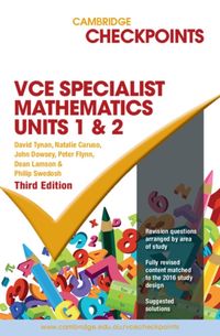 Produktbild: Cambridge Checkpoints Vce Spec