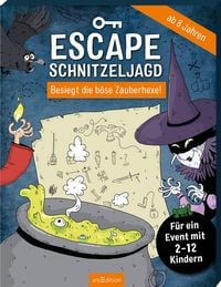 Produktbild: Escape-Schnitzeljagd &ndash; Besiegt die b&ouml;se Zauberhexe!