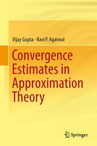 Produktbild: Convergence Estimates in Approximation Theory