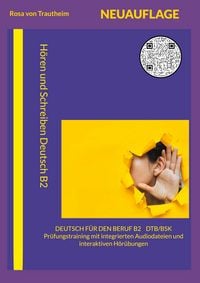 Produktbild: H&ouml;ren und Schreiben Deutsch f&uuml;r den Beruf B2 - DTB/BSK B2