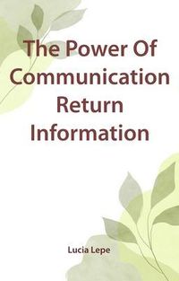Produktbild: The Power Of Communication Return Information
