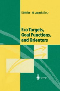 Produktbild: Eco Targets, Goal Functions, and Orientors