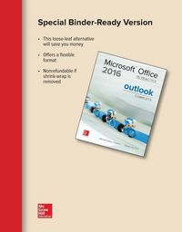 Produktbild: Looseleaf for Microsoft Office Outlook 2016 Complete: In Practice