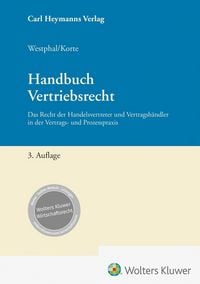 Produktbild: Handbuch Vertriebsrecht