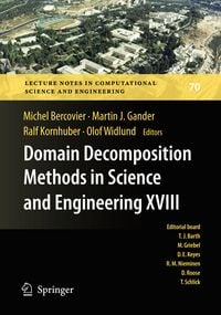 Produktbild: Domain Decomposition Methods in Science and Engineering XVIII
