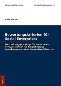 Produktbild: Bewertungskriterien von Social Enterprises