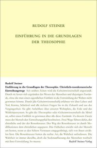 Bild vom Artikel Einführung in die Grundlagen der Theosophie vom Autor Rudolf Steiner