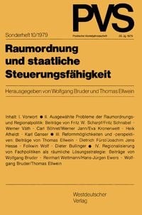 Produktbild: Raumordnung und staatliche Steuerungsf&auml;higkeit