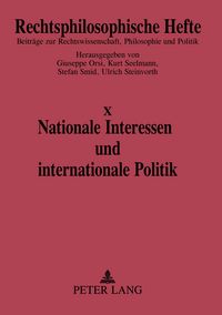 Produktbild: Nationale Interessen und internationale Politik