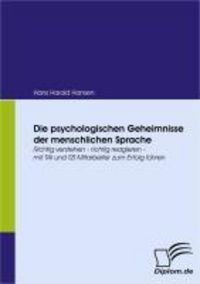 Produktbild: Die psychologischen Geheimnisse der menschlichen Sprache