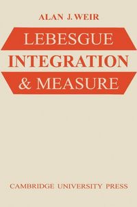 Produktbild: Lebesgue Integration and Measure