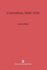 Produktbild: Convention, 1500-1750
