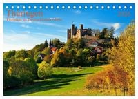 Produktbild: Th&uuml;ringen Freistaat in Deutschlands Mitte (Tischkalender 2026 DIN A5 quer), CALVENDO Monatskalender