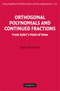 Produktbild: Orthogonal Polynomials and Continued Fractions