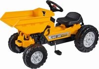 Produktbild: BIG 800056568 - Tret-Traktor, Jim Dumper Muldenkipper, gelb, Aufsitz-Kindertraktor ab 3 Jahren