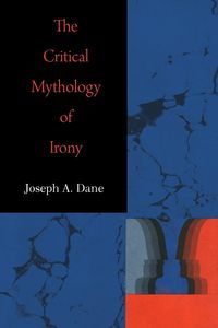 Produktbild: The Critical Mythology of Irony