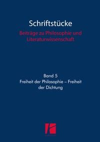 Produktbild: Freiheit der Philosophie &ndash; Freiheit der Dichtung