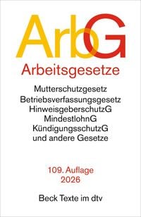 Produktbild: Arbeitsgesetze