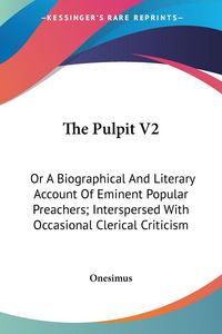 Produktbild: Onesimus: Pulpit V2