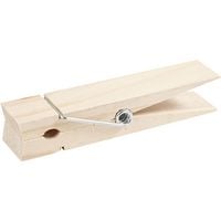 Produktbild: Creativ Company Holzklammer, L 15 cm, B 3,5 cm, 1 Stk