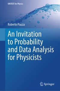Produktbild: An Invitation to Probability and Data Analysis for Physicists