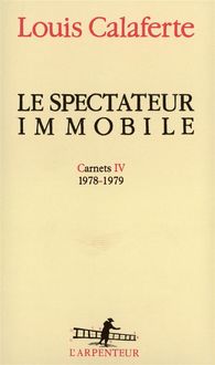 Produktbild: Le spectateur immobile