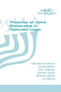 Produktbild: Theories of Joint Ownership in Talmudic Logic