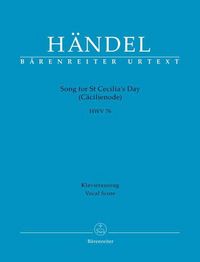 Produktbild: H&auml;ndel, G: Song for St Cecilia&acute;s Day HWV 76/Klavier