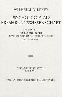 Produktbild: Psychologie als Erfahrungswissenschaft