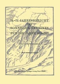 Produktbild: 74.&ndash;75. Jahresbericht des Sonnblick-Vereines f&uuml;r die Jahre 1976&ndash;1977