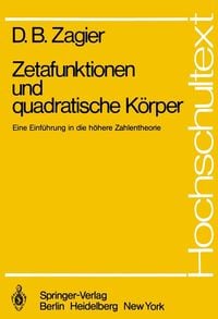 Produktbild: Zetafunktionen und quadratische K&ouml;rper