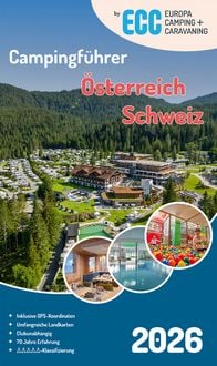 Produktbild ECC Campingführer Österreich / Schweiz 2026