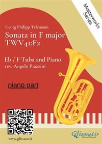 Produktbild: (piano part) Sonata in F major - Eb/F Tuba and Piano