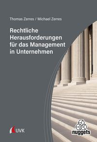Produktbild: Rechtliche Herausforderungen f&uuml;r das Management in Unternehmen