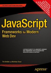 Produktbild: JavaScript Frameworks for Modern Web Dev