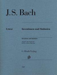 Bild vom Artikel Bach, Johann Sebastian - Inventionen und Sinfonien vom Autor Johann Sebastian Bach
