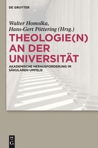 Produktbild: Theologie(n) an der Universit&auml;t