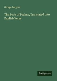 Produktbild: The Book of Psalms, Translated into English Verse