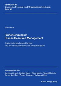 Produktbild: Fr&uuml;herkennung im Human Resource Management: Sozio-kulturelle Entwicklungen und die Antizipierbarkeit von Personalrisiken