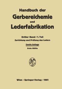 Produktbild: Zurichtung und Pr&uuml;fung des Leders