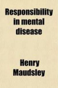 Produktbild: Responsibility in Mental Disease
