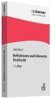 Produktbild: Definitionen Strafrecht