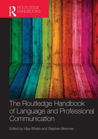 Produktbild: The Routledge Handbook of Language and Professional Communication