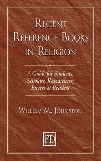 Produktbild: Recent Reference Books in Religion