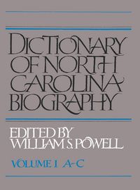 Produktbild: Dictionary of North Carolina Biography